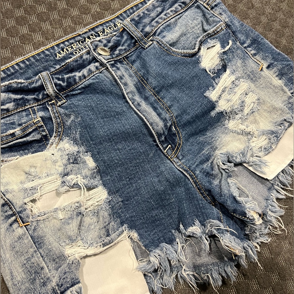 American Eagle Distressed Shorts